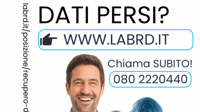LabRD Bari | Laboratorio Recupero Dati